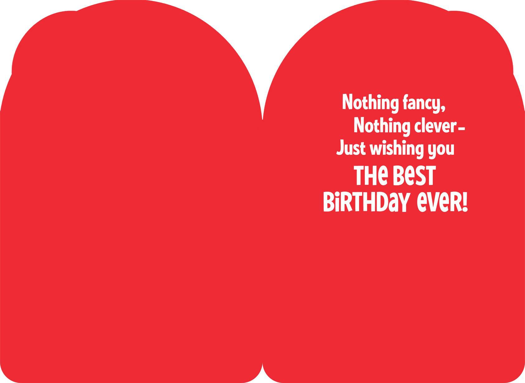 Mickey Mouse Best Day Ever Birthday Card