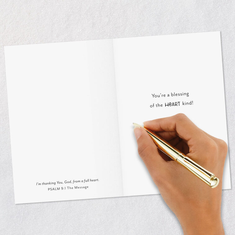 Pastel Geometric Shapes Thank You Cards Pack Signing card image number 5