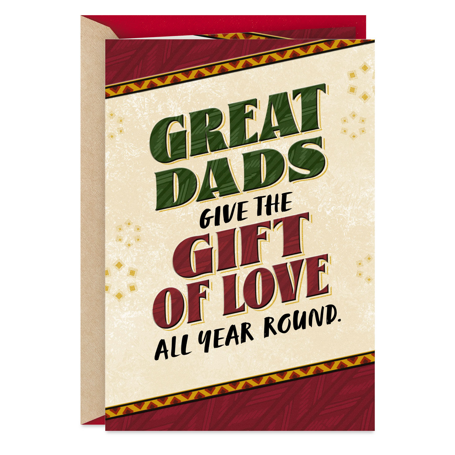 Gift of Love All Year Round Christmas Card for Dad