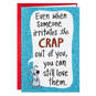 Love You, Irritations and All Funny Card, , large image number 1