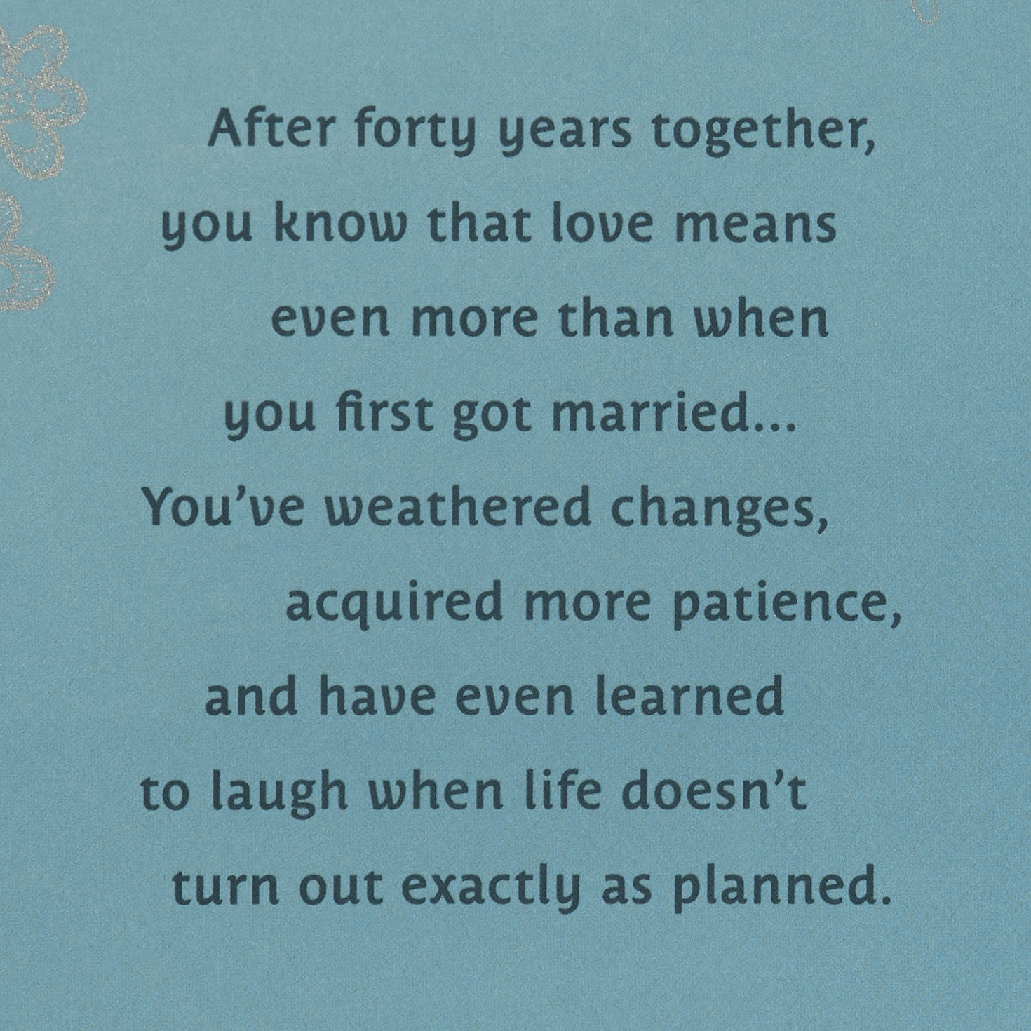 Celebrate This Life Together 40th Anniversary Card for only USD 4.59 | Hallmark