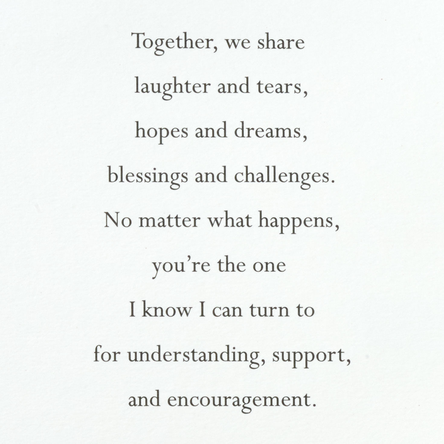 Red and Gold Heart Husband Valentine's Day Card sentiment image number 2