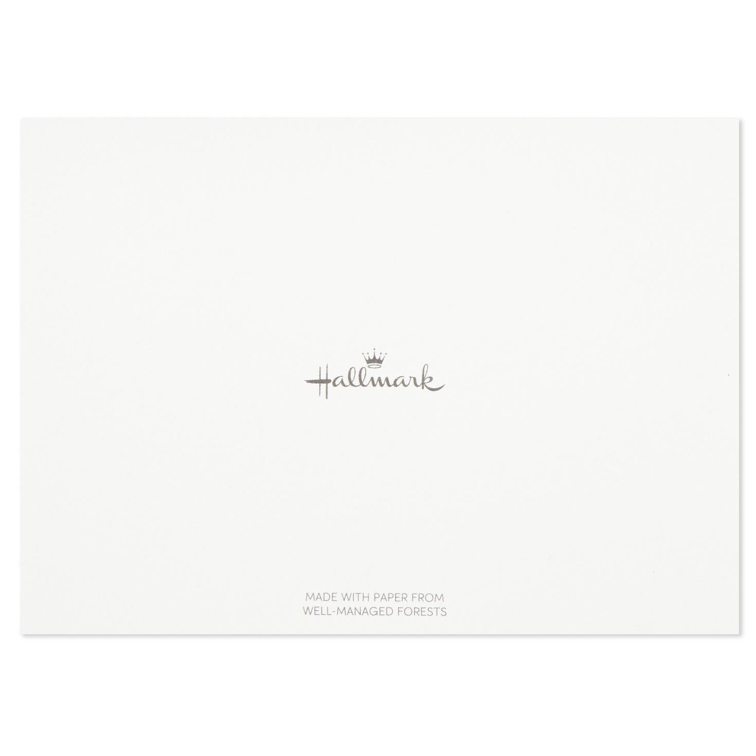 Glittery Gold Hearts Blank Note Cards, Box of 10 for only USD 9.99 | Hallmark