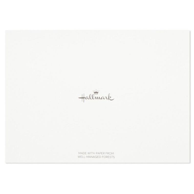 Glittery Gold Hearts Blank Note Cards, Box of 10, , large image number 5
