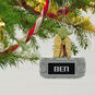 Star Wars Yoda Personalized Ornament hanging on tree image number 2