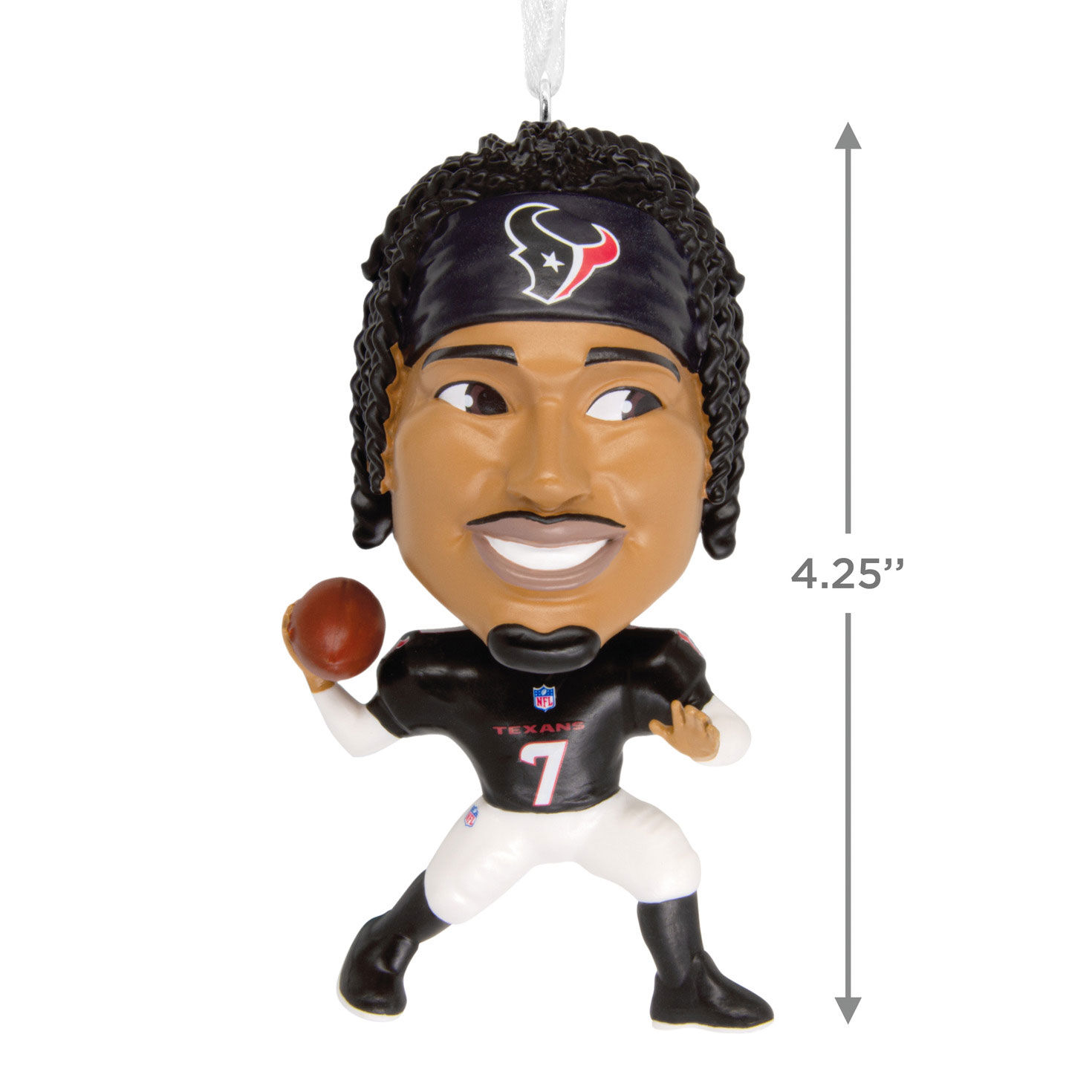 C.J. Stroud Bobblehead Christmas Ornament measurement image number 3