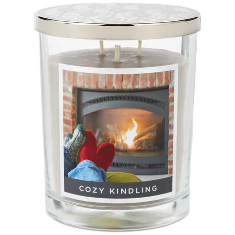 Cozy Kindling 3-Wick Tumbler Candle, 16 oz., , large