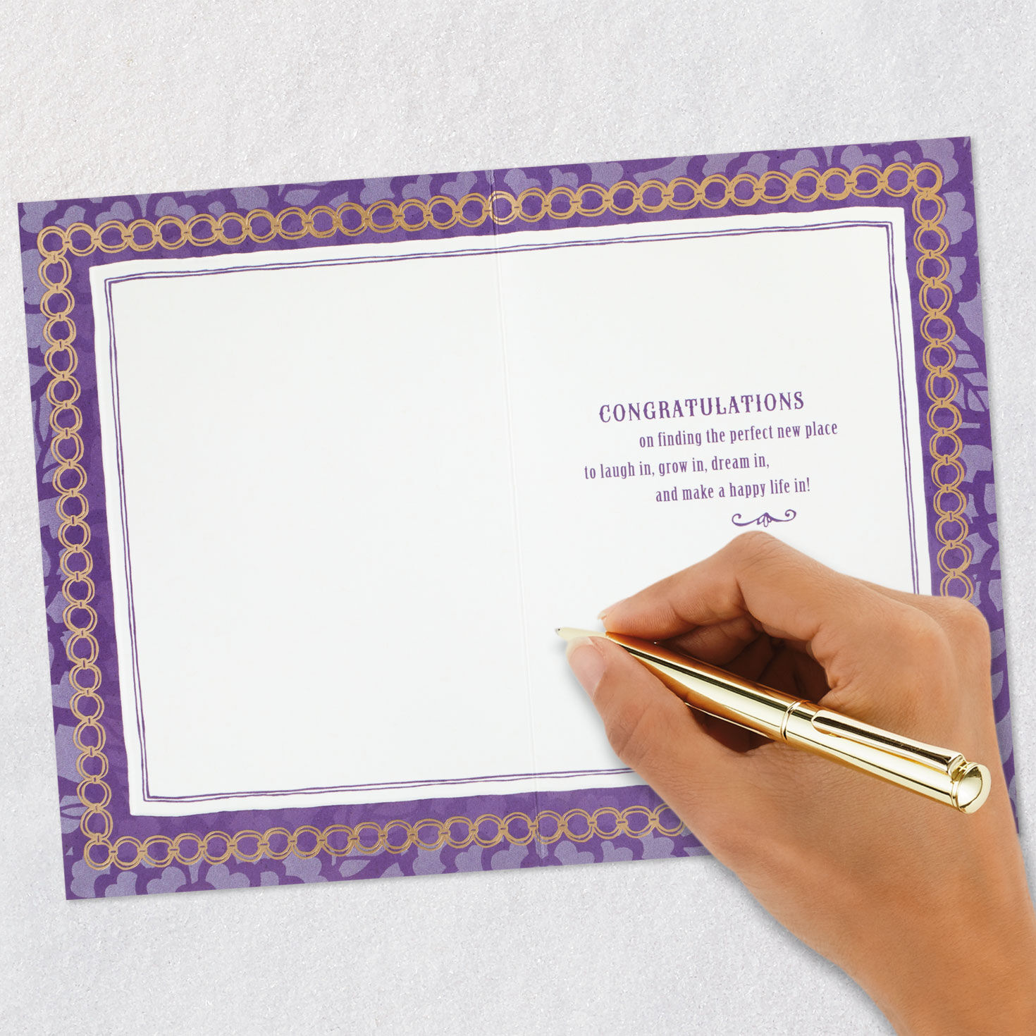 Home Is Where You Hang Your Dreams New Home Card, , large image number 6