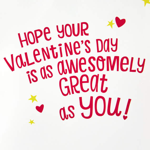 You Happy Up the World Valentine's Day Card With Musical Bracelet, , large image number 3
