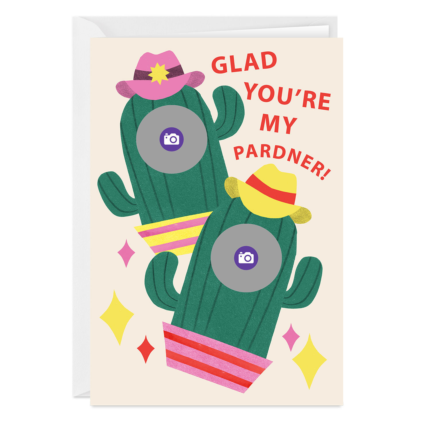 Glad You're My Pardner Custom Love Card for only USD 4.99 | Hallmark