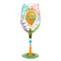 Lolita Here's to Your Retirement Handpainted Wine Glass, 15 oz., , large image number 2