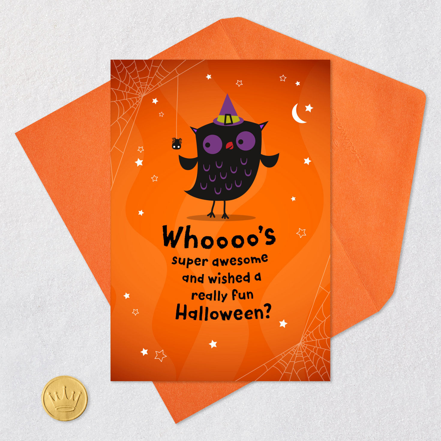 Happy Owloween Halloween Card for Kids for only USD 0.99 | Hallmark