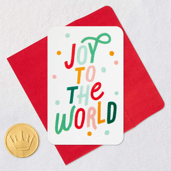 3.25" Joy to the World Christmas Card, , large image number 6