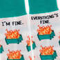 Dumpster Fire Novelty Crew Socks, , large image number 3