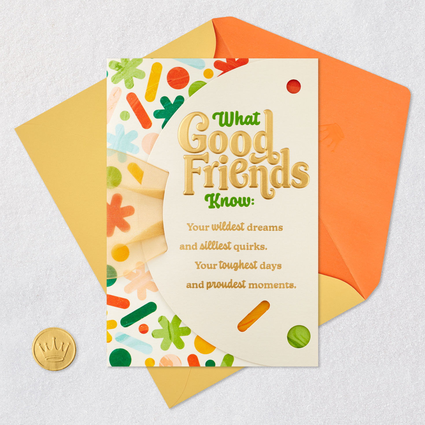 What Good Friends Know Birthday Card for Friend, , large image number 6