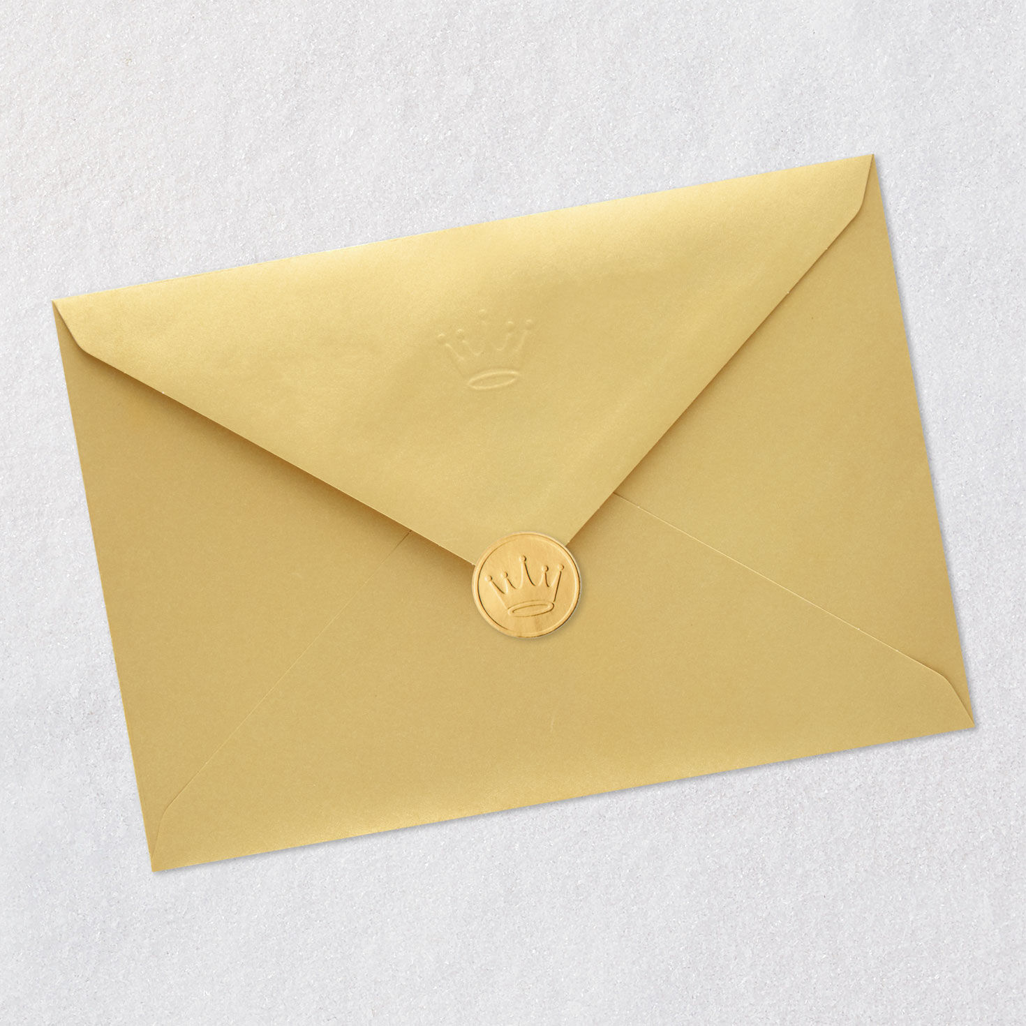 Butterfly and Peonies Birthday Card Envelope Back with Seal image number 8