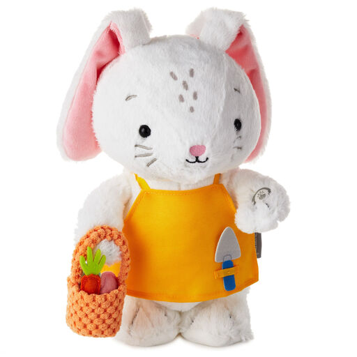 Basketful of Treats Bunny Singing Stuffed Animal With Motion, 12", 