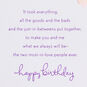The Two Most-in-Love People Ever Birthday Card for Wife, , large image number 2