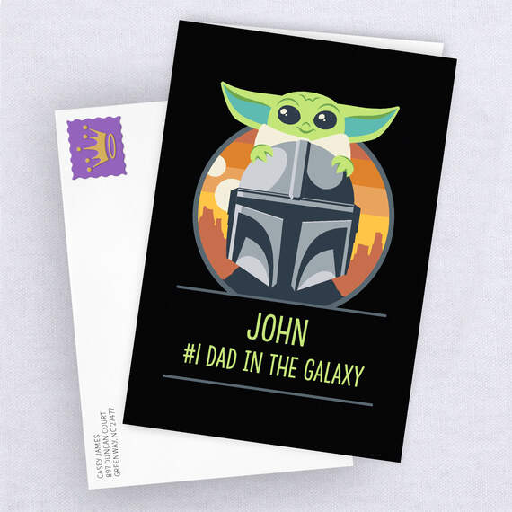 Personalized Star Wars: The Mandalorian™ Grogu™ Card, , large image number 4