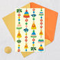 Festive Tassel Garland Blank Card Card Front with Envelope and Gold Seal image number 4