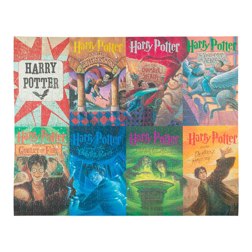 Harry Potter Books 1,000-Piece Jigsaw Puzzle, 