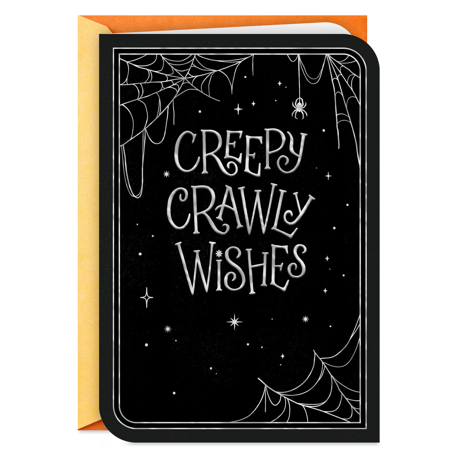 Creepy Crawly Wishes Halloween Card for only USD 3.99 | Hallmark