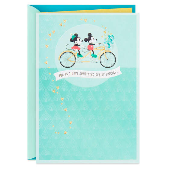 Disney Mickey and Minnie Really Special Anniversary Card for Couple, , large image number 1