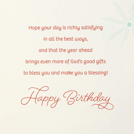 Cookies With Sprinkles Religious Birthday Card, , large image number 2