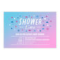 Pink and Blue Ombré Baby Shower Invitation, , large image number 5