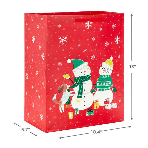 13" Winter Fun 3-Pack Assortment Large Christmas Gift Bags, , large image number 3