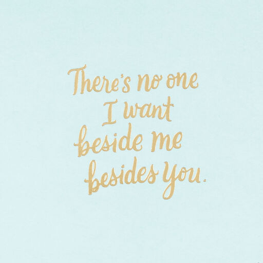 Lovebirds I Want You Beside Me Love Card, 