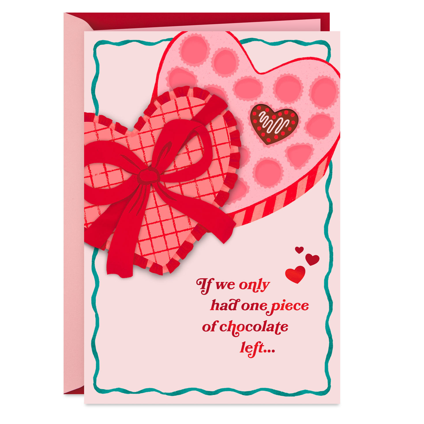I'd Give You the Bigger Half Romantic Valentine's Day Card