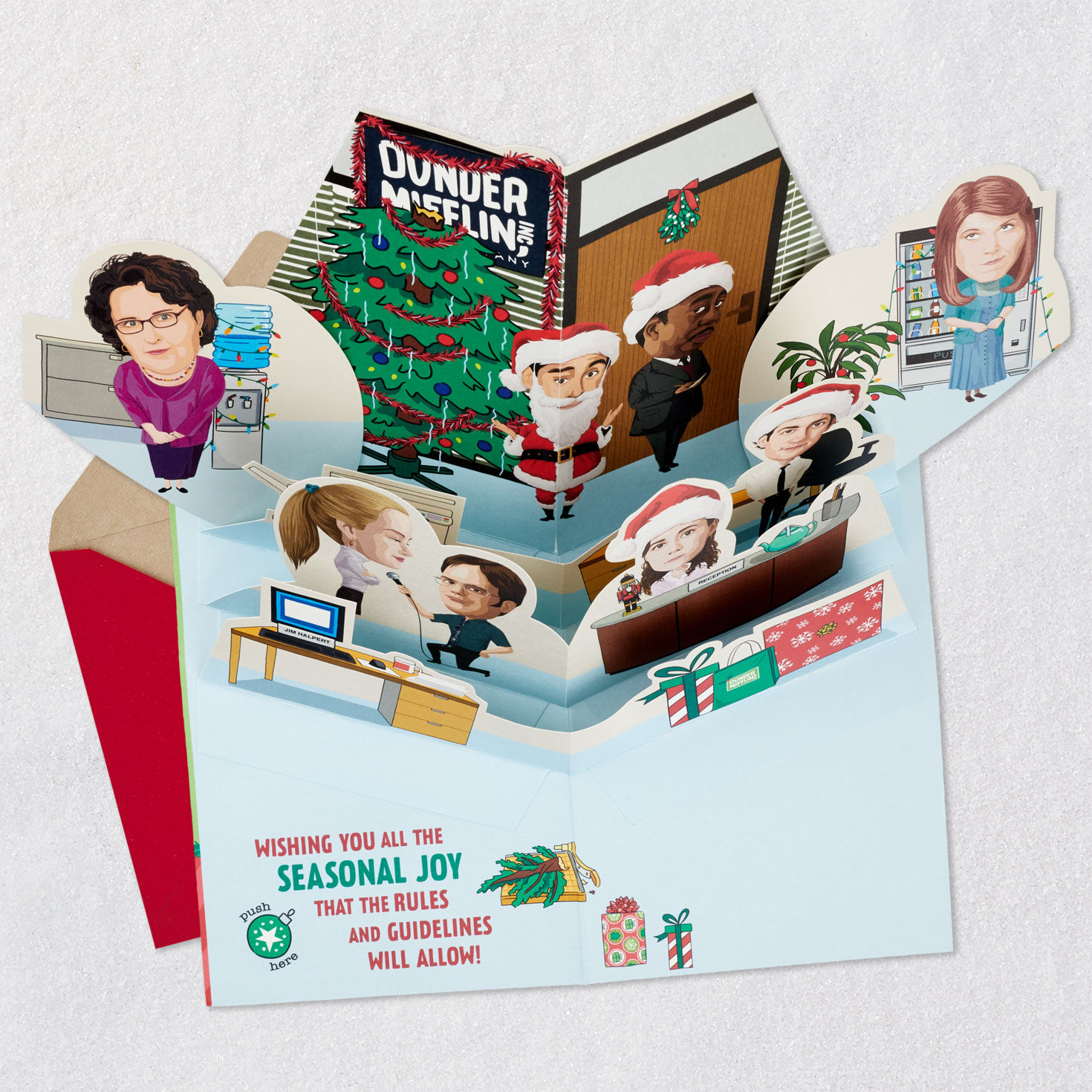 The Office Party Planning Committee Funny Pop-Up Christmas Card With Sound for only USD 9.59 | Hallmark