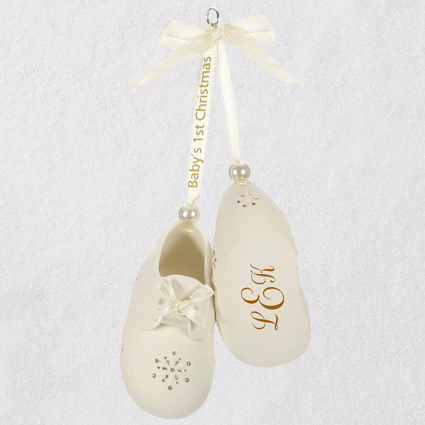 baby deer monogrammable shoes