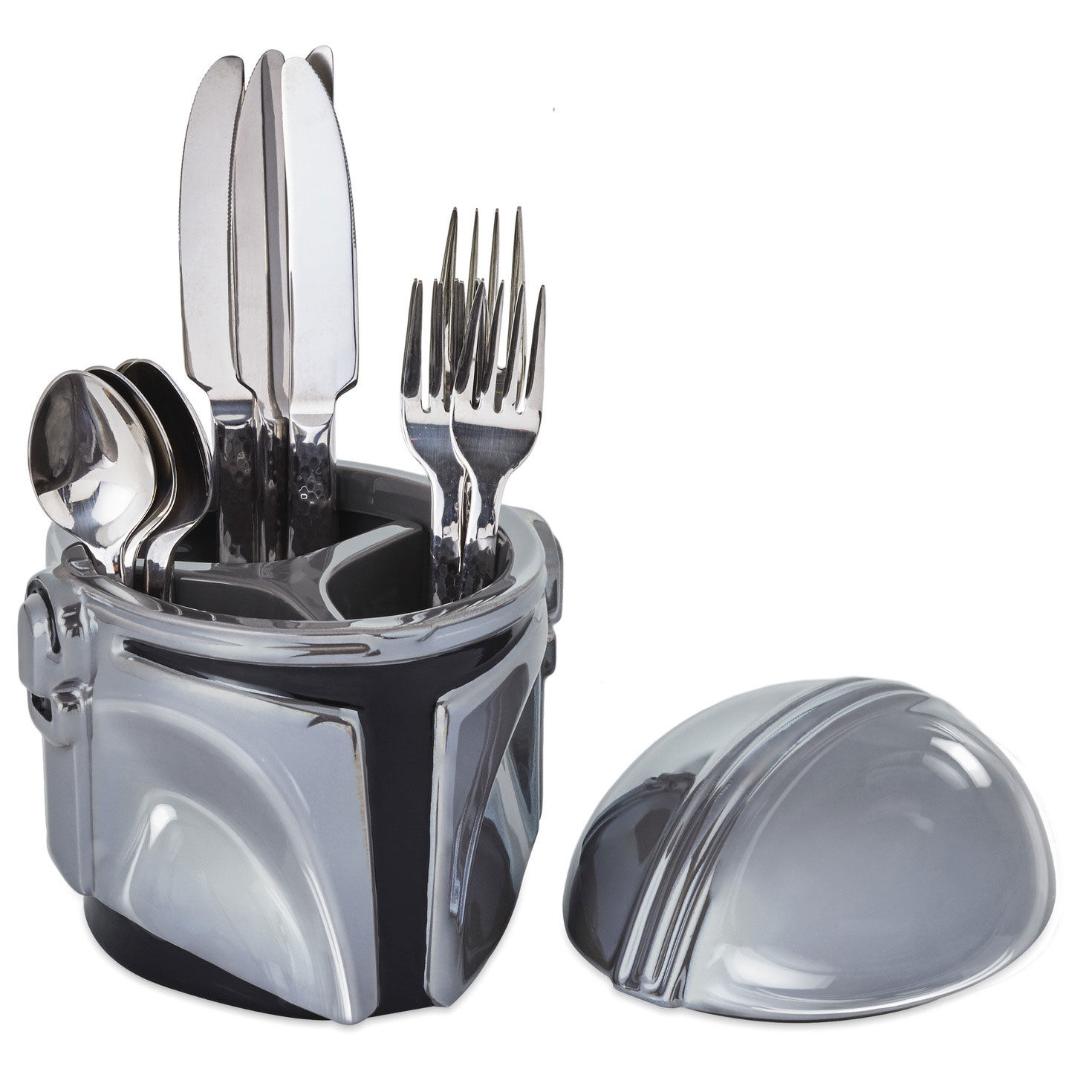 Star Wars: The Mandalorian&trade; Helmet Sculpted Ceramic Caddy, , large image number 2