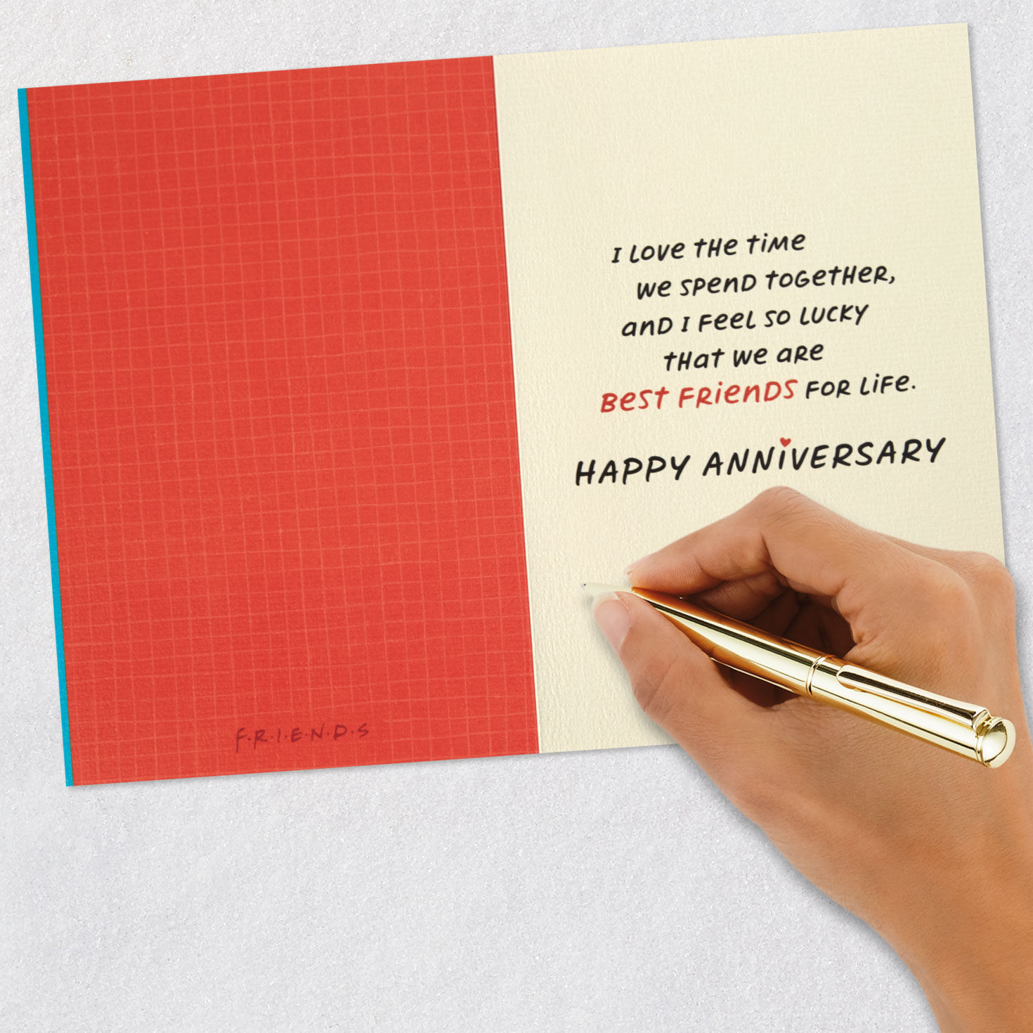 Lobster with Heart Claws on Blue Anniversary Card for Spouse  image number 6