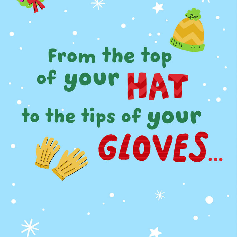 Tree-Mendously Loved Christmas Card for Kids, , large image number 2