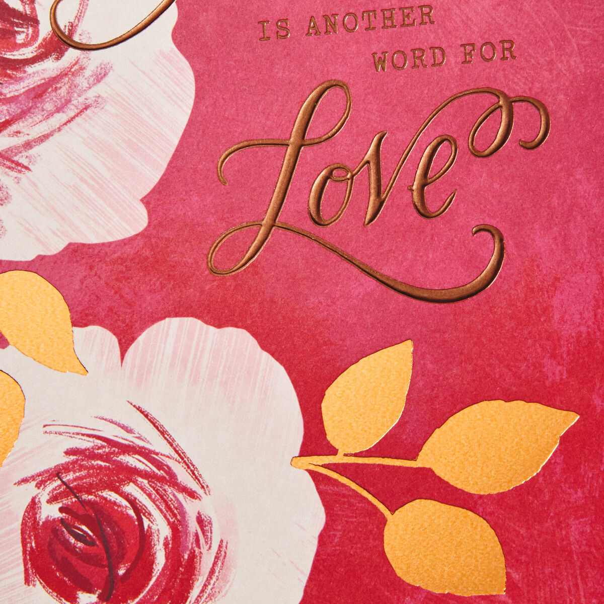 Mom Is Another Word for Love Valentine's Day Card Greeting Cards