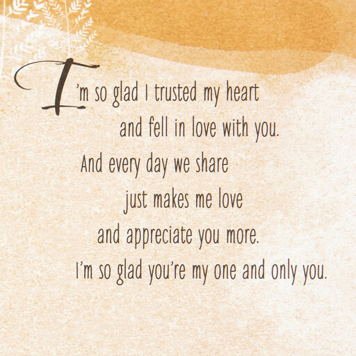 My One and Only Romantic Birthday Card, 