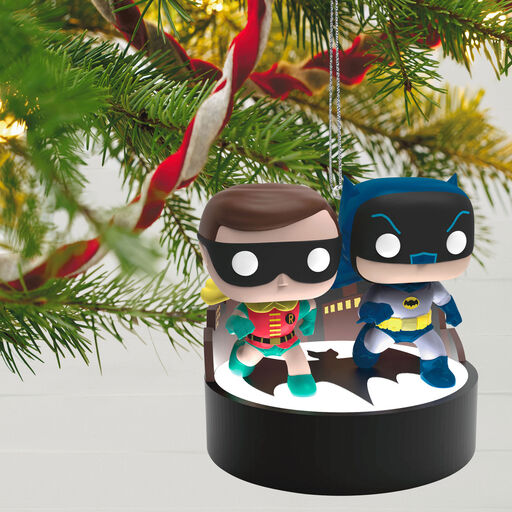 Batman™ The Classic TV Series Batman™ and Robin™ Funko POP!® Ornament With Light and Sound, 