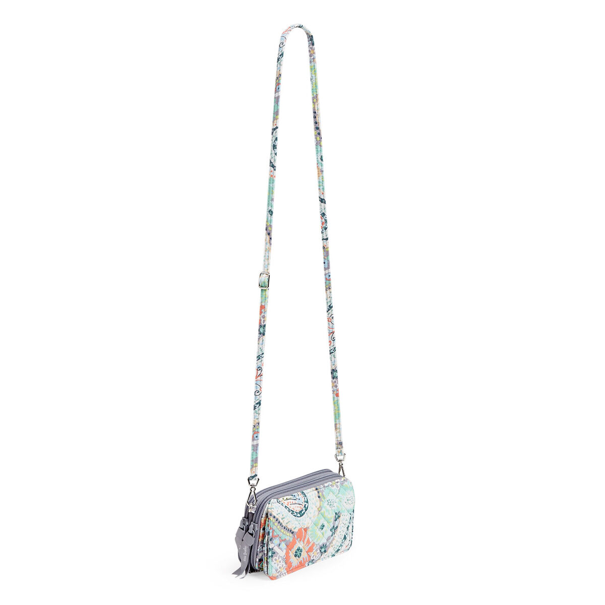Vera Bradley RFID AllinOne Crossbody in Citrus Paisley Handbags
