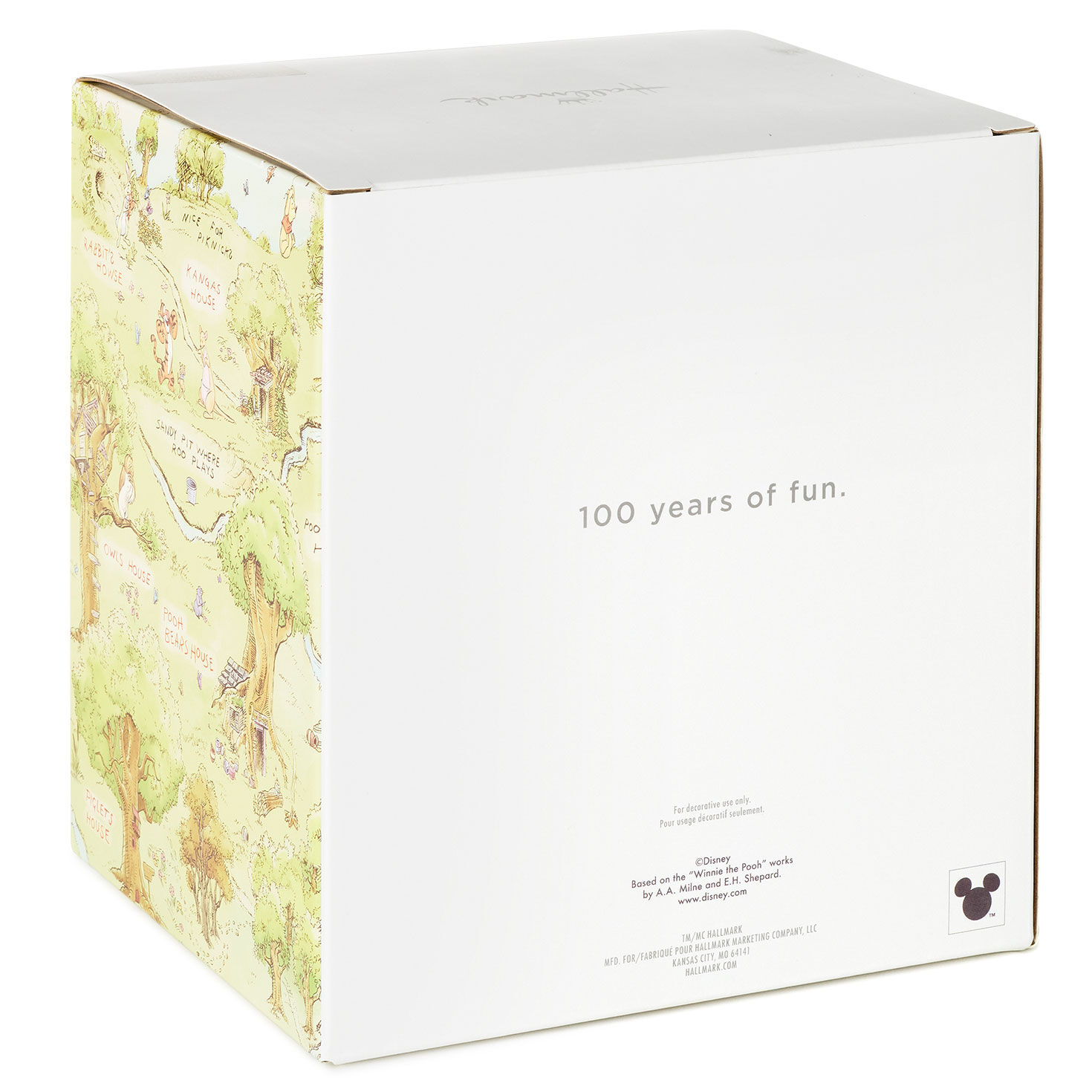 Disney Winnie the Pooh 100th Anniversary Figurine package back image number 6