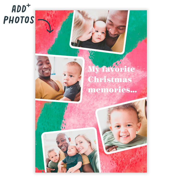 Holiday Memories Collage Christmas eCard, , large image number 2