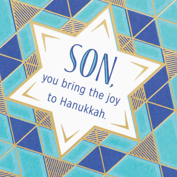 You Make Life So Fun Hanukkah Card for Son, , large image number 4