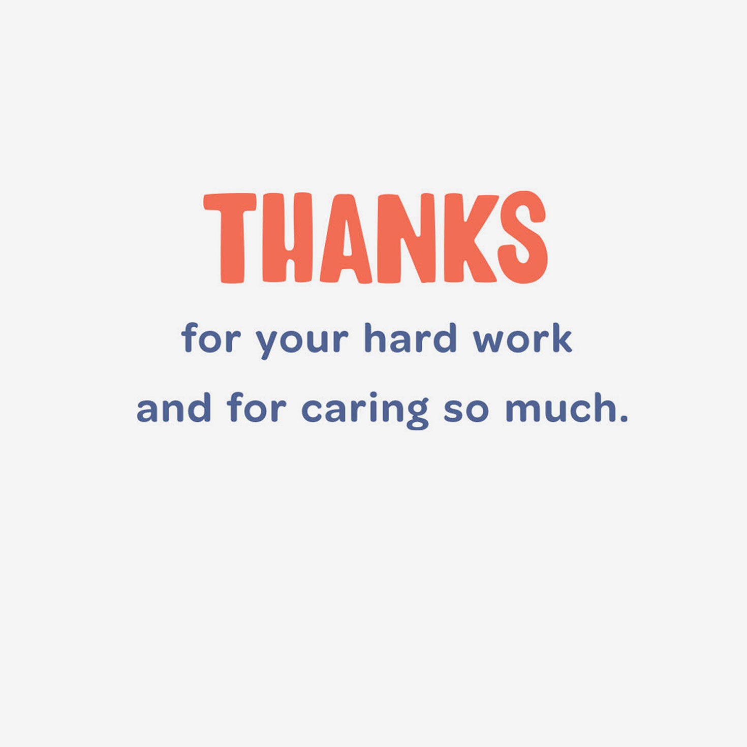Colorful Confetti Thank You Card for Coach Sentiment image number 2