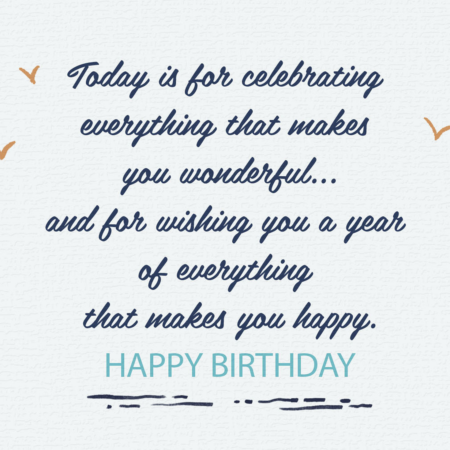 Everything That Makes You Happy Birthday Card for Godfather for only USD 2.99 | Hallmark