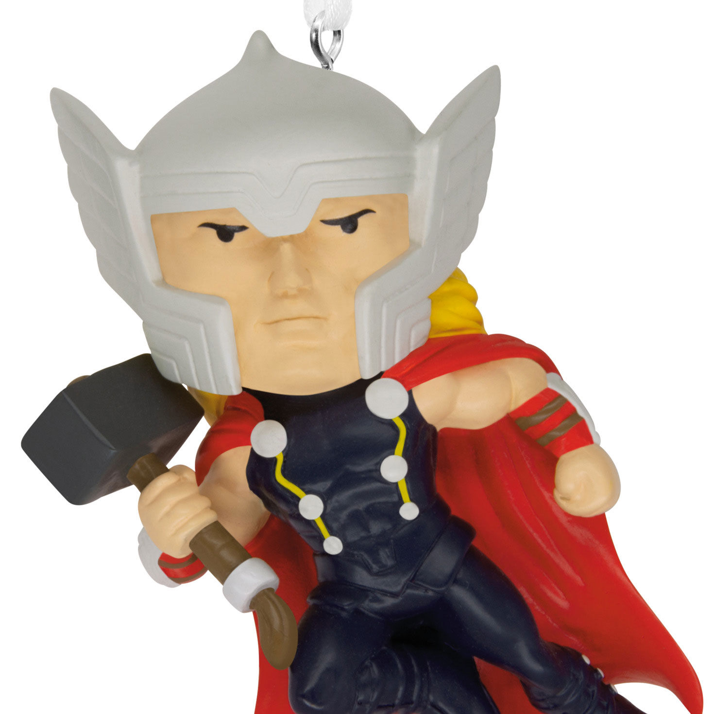 Stylized Thor With Hammer Christmas Ornament  image number 5