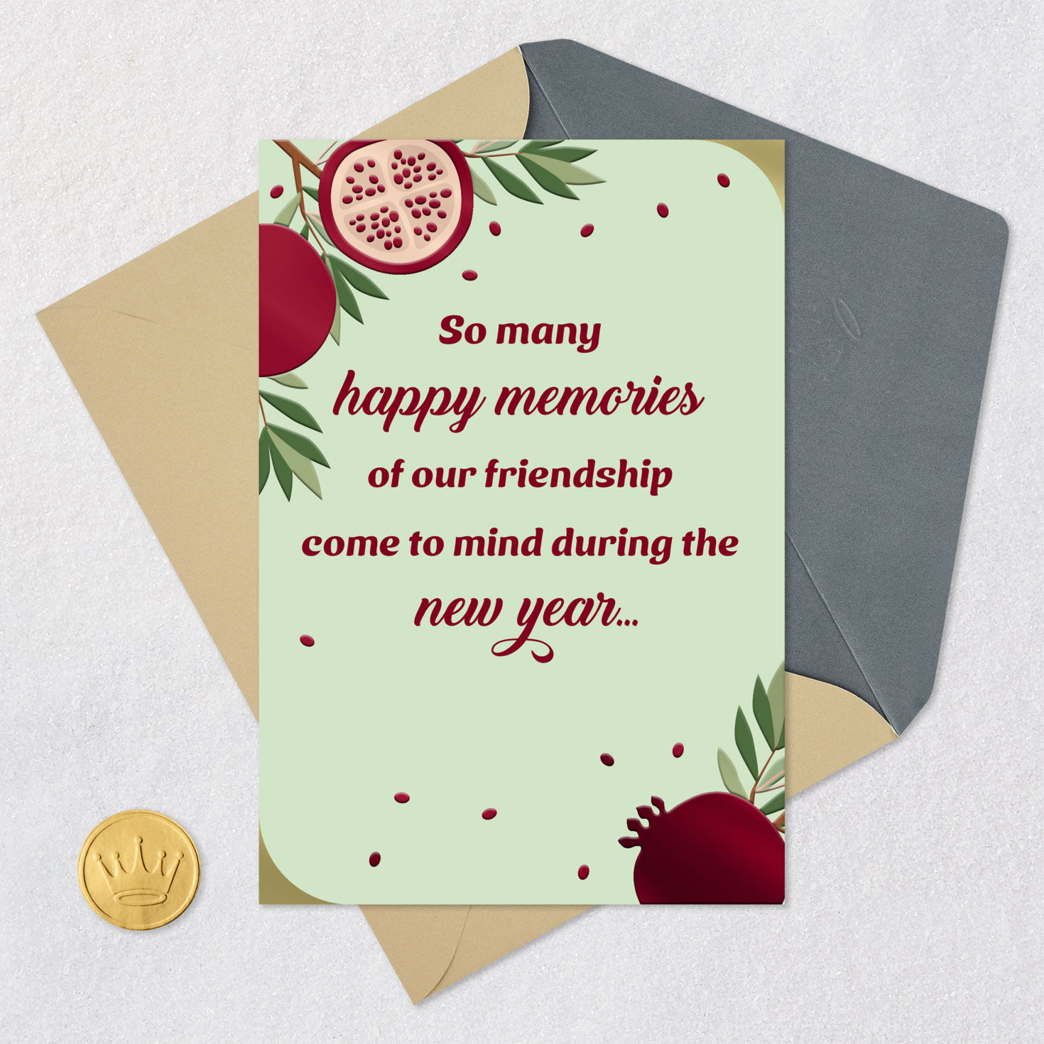So Many Happy Memories Rosh Hashanah Card for Friend, , large image number 5