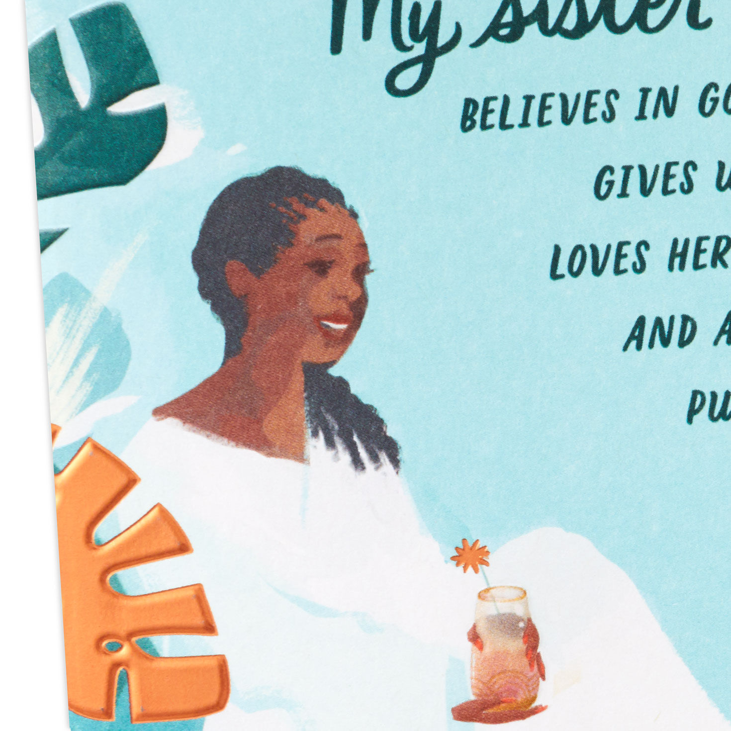 You Always Put Family First Mother's Day Card for Sister, , large image number 4