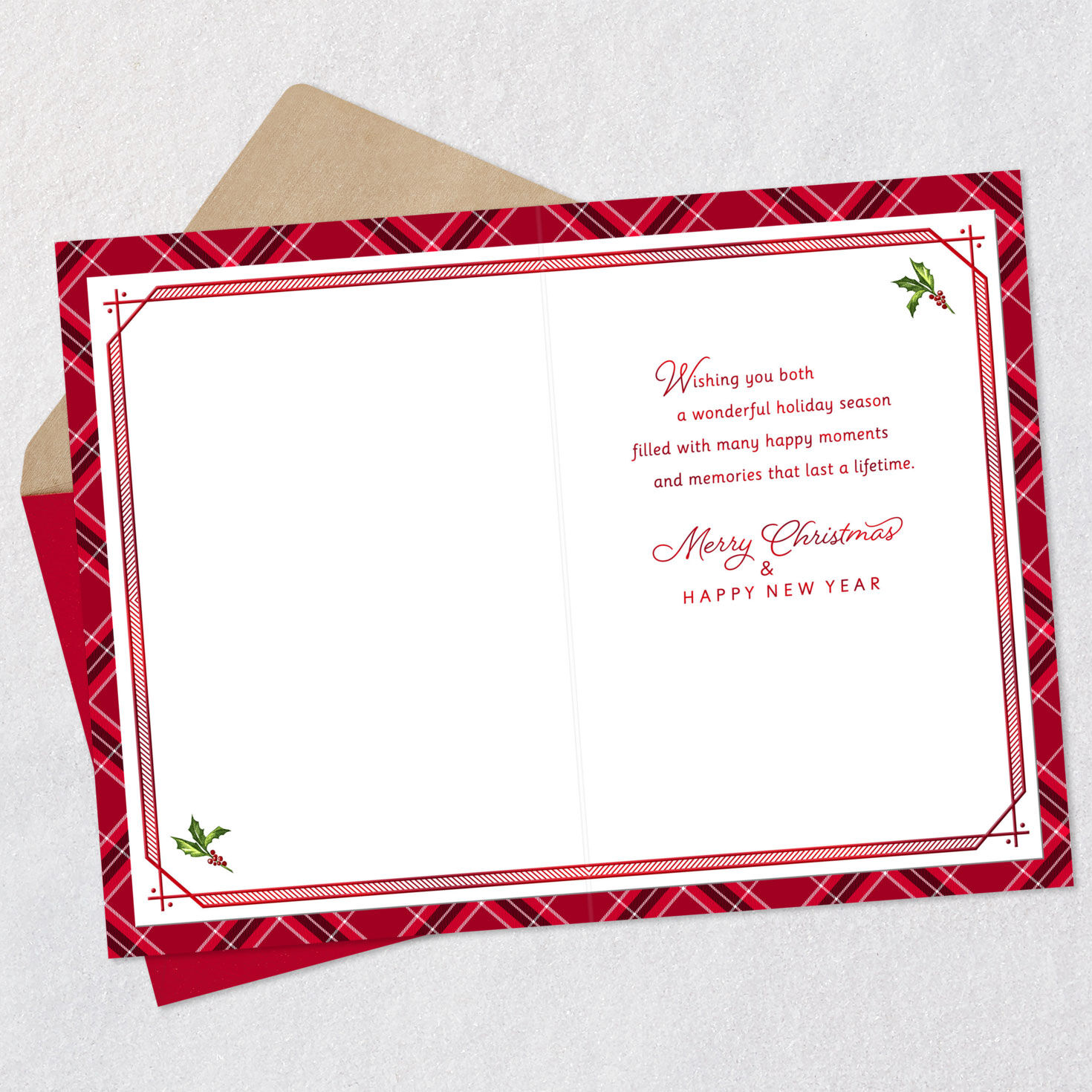 Happy Moments and Memories Christmas Card for Both, , large image number 3